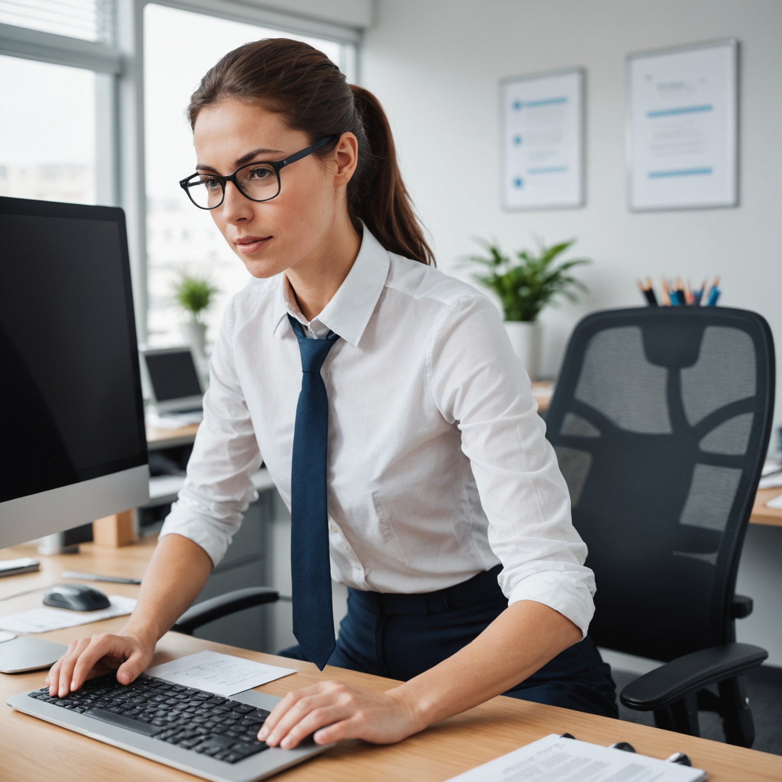 Розтяжка в офісі